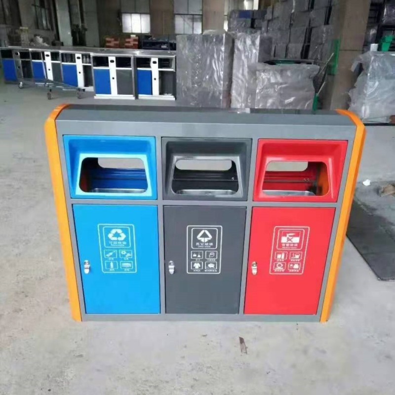 三分类果皮箱
